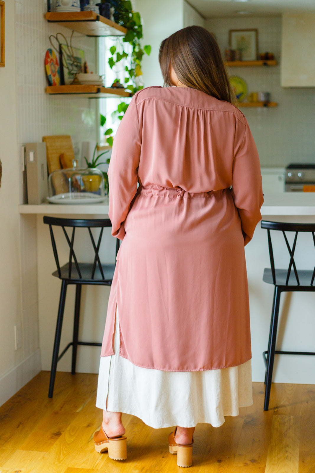 First Day Of Spring Jacket in Dusty Mauve